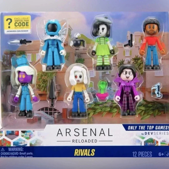 Dev Series Pack of 6 Rivals Figures - BNIB - Picture 1 of 4